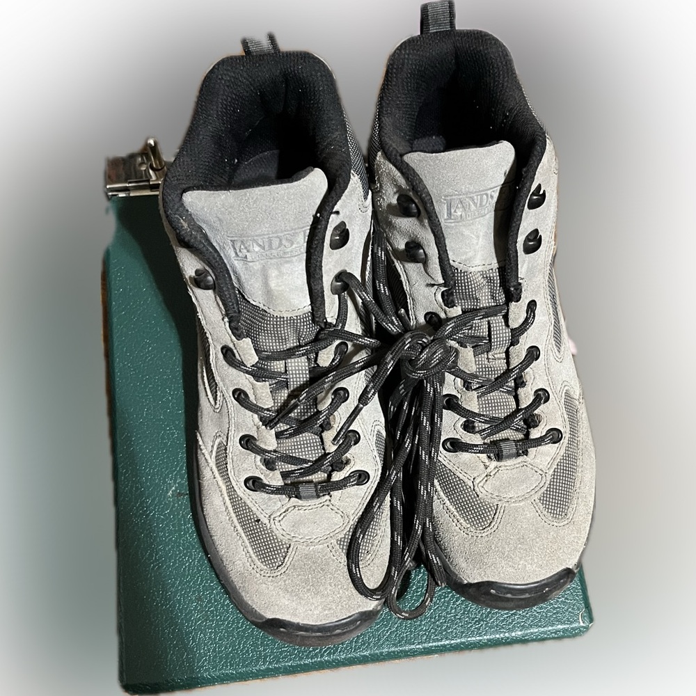 Landsend Women’s Grey and Black Hiking Boots